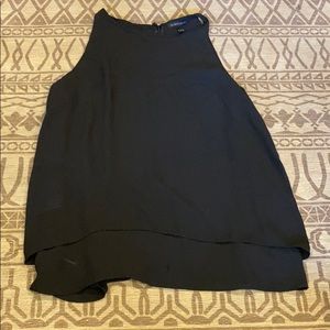 Francescas black blouse
